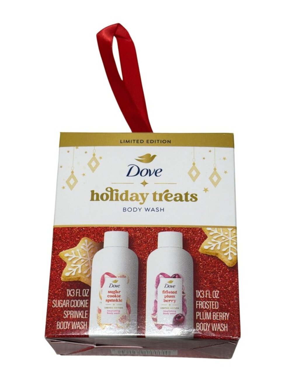 12 Bottles Box of 6 Dove Holiday Treats Body Wash Set Limited Edition